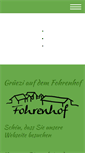 Mobile Screenshot of fohrenhof.ch